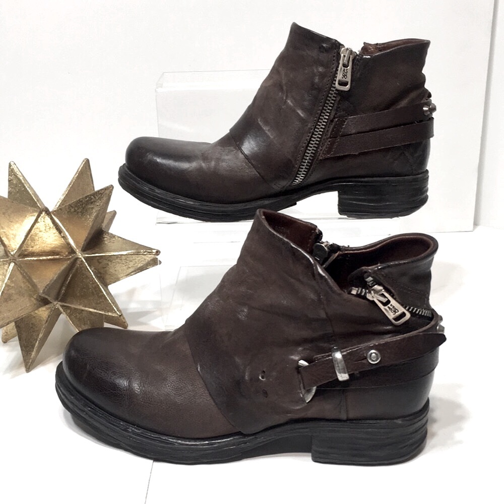 A.S. 98 stud boots Brown Free People Collaboration EU 37